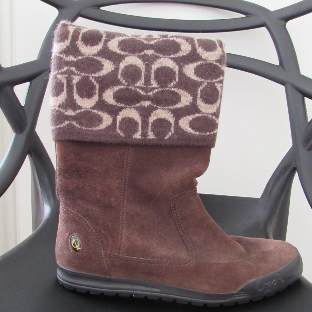 Coach winter boots
